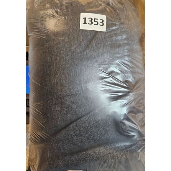 Buckle Black Mens XL Coat Bomber Zip Up Grey Space Dye Pockets Sherpa Lined Logo - Picture 12 of 12